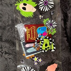 UVDTF set of 3 Beetlejuice Themed Sticker Set